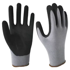 Lightweight Industrial Safety Work Protection Gloves Nitrile Coated Work Gloves