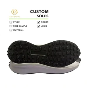 Lightweight Rubber Casual Sneaker Shoe Soles Durable Anti-Slip TPR Rubber Soles Fashionable Comfortable