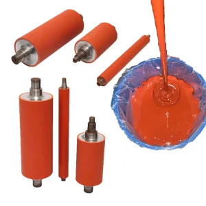 Liquid Roller Silicone Rubber for Making Anti Deformation Anti Tear and Durable 40A Silicone Rubber Rollers