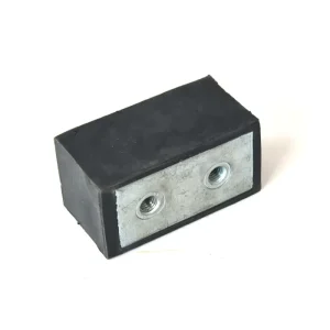 Long Customized Rubber Damper Mount Block M10 M12 Holes Cutting Industrial Buffer Type CE Certified Very Good Price for Mass