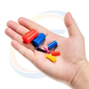 Longcheng Custom Silicone Heat Resistant Insulation Cap Dust proof Rubber Screw Cover Screw Thread Protector