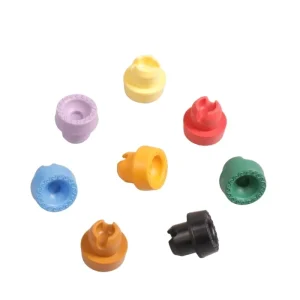 Low Extractables Custom Colored Butyl Rubber Stopper with High CCI & Cleanroom Molding for Blood Collection Tube Sealing