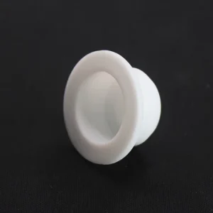Low MOQ Silicone Rubber Stopper Plug Cutting Service Available Black White Many Sizes 14-22mm