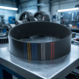 Low Noise Multi Rib Drive System With Durable Rubber Material Poly V Belt for Automotive Engine Transmission