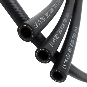 Low-Pressure Flexible NBR EPDM FKM Rubber Engine Diesel Fuel and Oil Hose, Custom Cut