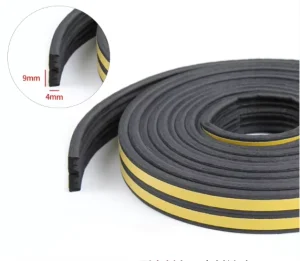 Low Price EPDM Foam Door and Window Sealing Strip with Cutting and Extruding Services Soundproof Waterproof Weatherproof