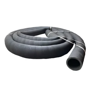 Low Price High pressure Rubber Hoses Hydraulic Oil Pipes Black Braided High pressure Rubber Hoses