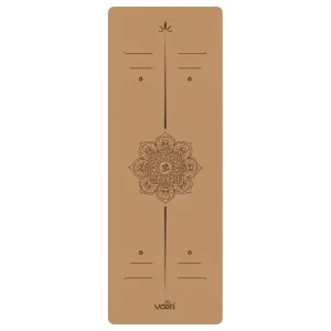 Luxury Cork Natural Rubber Yoga Mat Extra Thick Wide Non Slip Eco Mat Custom Logo for Yoga Pilates Fitness
