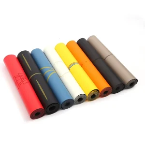 Luxury Customized Anti Slip Natural PU Rubber Yoga Mats Stretching Private