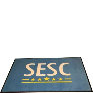 Luxury Nylon 66 Colorfast Digital Print Anti Slip Nitrile Rubber Backing Machine Washable Eco Friendly Carpet Surface Door Mat