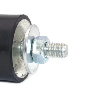 M4 M5 M6 M8 M10 M12 Cylindrical Rubber Isolator Vibration Mount Silent Block Buffer Manufacturer