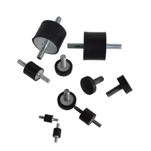 M6 M8 M12 Rubber Anti-Vibration Isolator Mount HVAC Spring Fan Vibration Mount