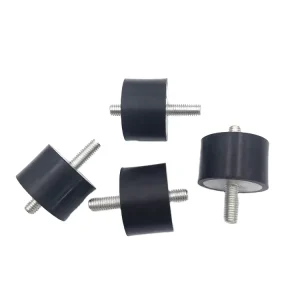 M6 X 18 mm Anti Vibration Mount Male to Male Bobbin with 72.4 DaN Compression Load