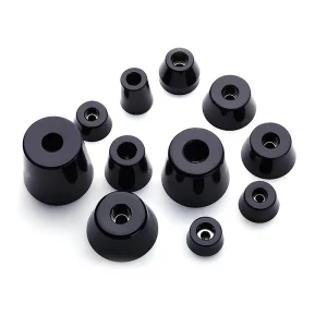 Machine Bottom Anti-Slip Rubber Foot Pad with Screw Hole