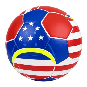 Machine Stitched PVC Soccer Ball Size 5 Football Ball with Custom Logo for Promotional Events and Entertainment Gifts