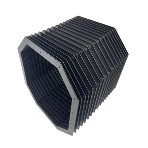 Machine Way Cover Accordion Custom Square Rubber Bellows Cover