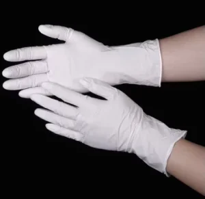 Malaysia Factory High Quality Disposable Examination Gloves M5.0g Rubber Latex Gloves Non-Sterile