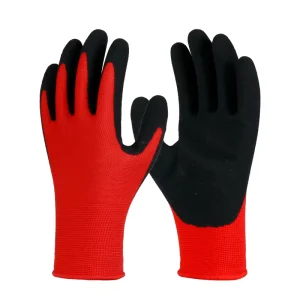 Manufacture 3 4 Latex Wrinkle Coated Anti Slip Safety Working Glove