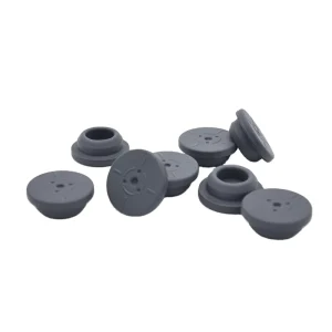 Manufacturer 32mm Butyl Rubber Stopper for Moulded Glass Vial Pharmaceutical Grade Grey Infusion Rubber Stopper