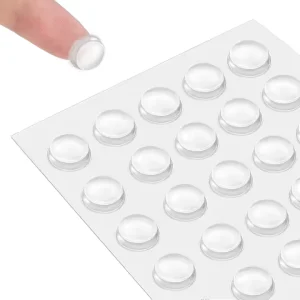 Manufacturer Adhesive Clear Transparent Silicone Rubber Foot Pads for Furniture
