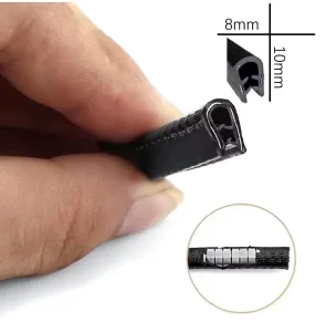 Manufacturer Black Rubber Car Door and Window Weatherstrip Seal
