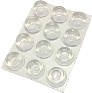 Manufacturer Clear Adhesive Rubber Feet Anti-Vibration Silicone Cabinet Door Bumpers Furniture Foot Pads