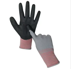 Manufacturer Construction Industry Labor Protection Gloves Anti Cut Nitrile Coated Safety Work Gloves