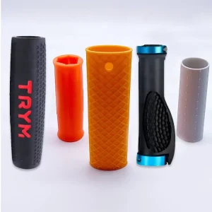 Manufacturer Custom Molded Non Slip Silicone Rubber Handle Grip Full Body Protection Sleeve Exercise Handle Grip Gym Hand Grips