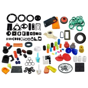 Manufacturer Custom Oil Corrosion Resistant Special Shaped Rubber Fittings High Elasticity Irregular Rubber Products
