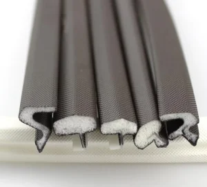 Manufacturer Custom PU-covered Rubber Sealing Strip for Sliding and Wooden Doors