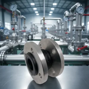Manufacturer DN100 DN150 Cast Steel Joint Pipe Compensator PTFE-Lined Flange Rubber Expansion Joint