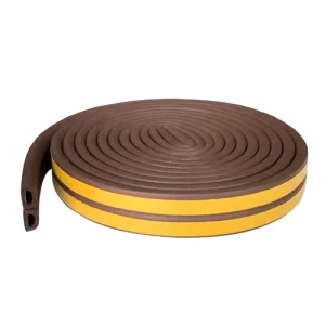 Manufacturer Self-Adhesive D-Type EPDM Sponge Foam Sealing Strip for Door and Window Gaps