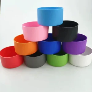 Manufacturer Silicone Cup Cover Thermos 7.5cm Non-Slip Heat-Resistant Protective Cover