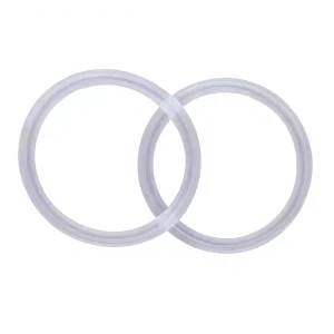 Manufacturer Silicone Gaskets for Water Bottles Waterproof Flat Food-Grade Transparent Silicone Seals