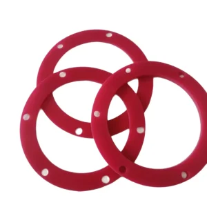 Manufacturer-Supplied Natural Rubber Silicone Flange Gasket for Industrial Piping and Machinery Seals