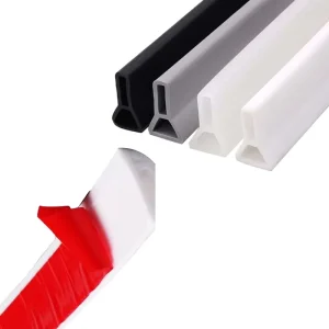 Manufacturer Trapezoidal Silicone Sealing Strip for Indoor Sound Insulation and Vibration Damping