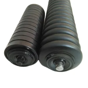 Manufacturers Rubber Roller Impact Conveyor Rubber Covered Roller
