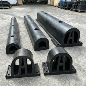 Marine D Anti-Collision Rubber Strip D50 D80 D100 D150 D200 Custom Hardness Color Natural EPDM Rubber Ship Dock Protector