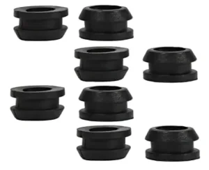Meaogate Custom EPDM NBR Molded Silicone Rubber Stopper Plug with 20 90 ShoreA Hardness ISO9001 ROHS CE Certified Custom Shape