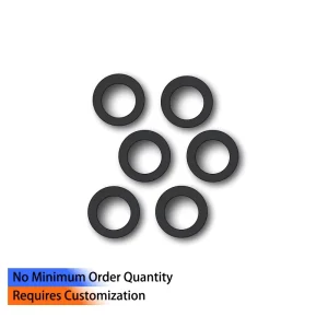 Meaogate Custom Silicone Gaskets NBR EPDM Rubber Washer Industrial Use Various Sizes And Colors Custom Molded