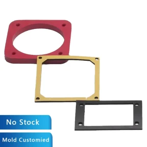 Meaogate Industrial Silicone Gasket Flat EPDM Seal Rubber Products NBR FKM Flat Gasket for Various Applications