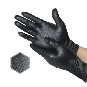 Medical Color Nitrile Exam Gloves New Products Powder Free Teeth Multipurpose