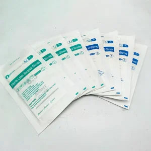 Medical Disposable Sterile Latex Surgical Gloves CE Certified Powder Free Waterproof Food Grade for Hospital and Clinic