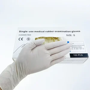Medical Disposable Sterile Single Use Latex Surgiclal Gloves