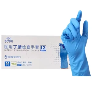 Medical Examination Gloves Made from Natural Rubber Latex Powder Free Non Sterile Single Use