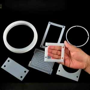 Medical-Grade Silicone Rubber Seals for Sanitary Fluid Management Systems, Antibacterial Surface, Molded Components