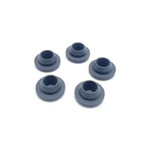 Medical Natural Rubber Pharmaceutical Grey Stopper Plug for Injection Vials Infusion Bottles ISO Certified HF Brand Model 20 A