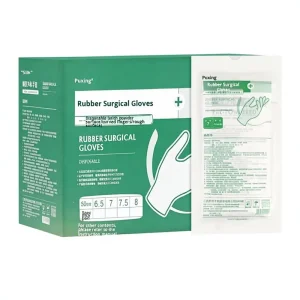 Medical Rubber Surgical Gloves Disposable Sterile Examination Latex Special Medical Examination Independent Packaging Glove