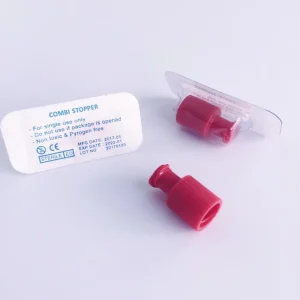 Medical Sterile Disposable Plastic Syringe Luer Lock Connector Combi Rubber Stopper Heparin Cup