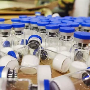 Medical Sterile Glass Vials Fit Peptide Powder Shockproof Sealed Design Sturdy Structure for Convenient International Shipping